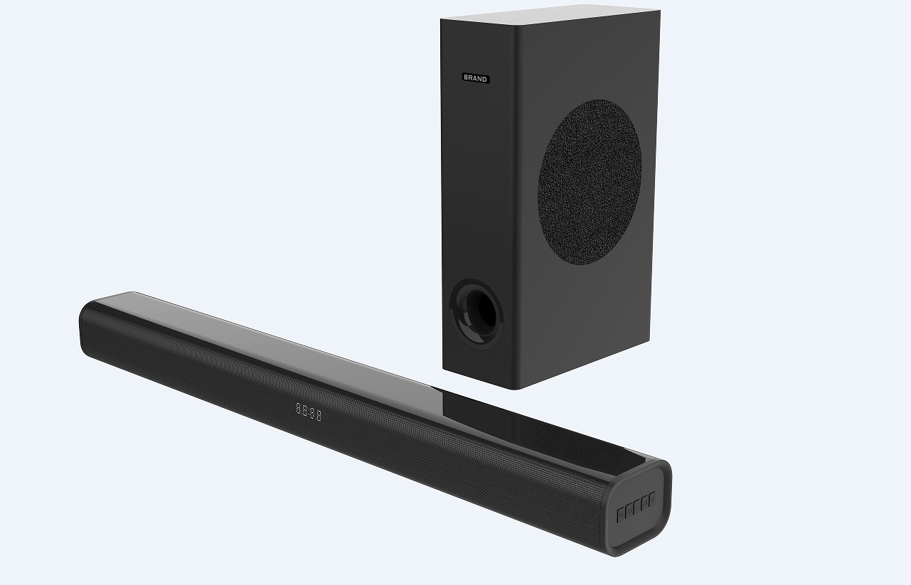 B601S-2.1 Soundbar + wired subwoofer
